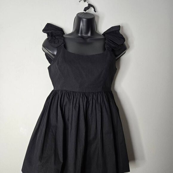 Corey Lynn Calter Morley Babydoll Tunic Women's Size XS Black - Picture 2 of 6